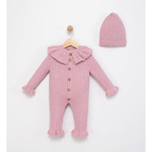 Load image into Gallery viewer, Baby Girls 2 Piece Knit Set | Dark Pink