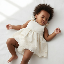 Load image into Gallery viewer, Baby Girls Anglaise Top & Bloomers Set