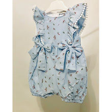 Load image into Gallery viewer, Blue Baby Romper
