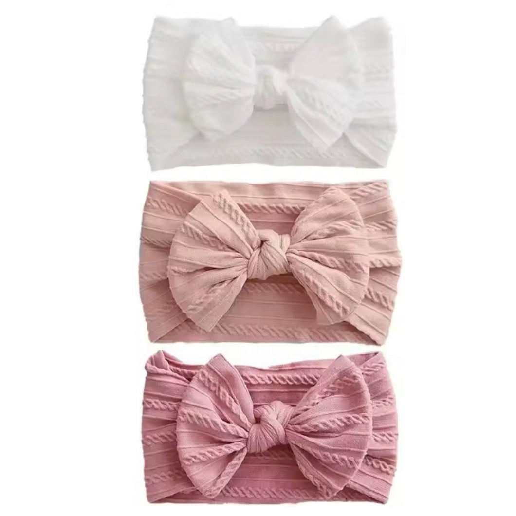 Small Baby Cable Knit Headband