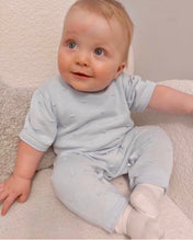 Load image into Gallery viewer, Short Sleeve Cotton Knit Romper
