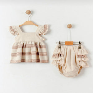 Baby Girls Linen Set