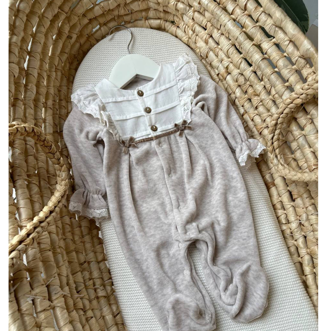 Baby Velour All In One