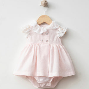 Vintage Style Baby Dress | Pink