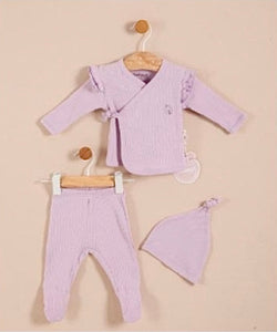 3 Piece Organic Cotton Baby Set | More Colours