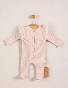 Lace Detail Cotton Romper  | More Colours