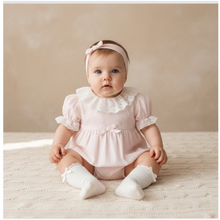 Load image into Gallery viewer, Pink Baby Girls Romper
