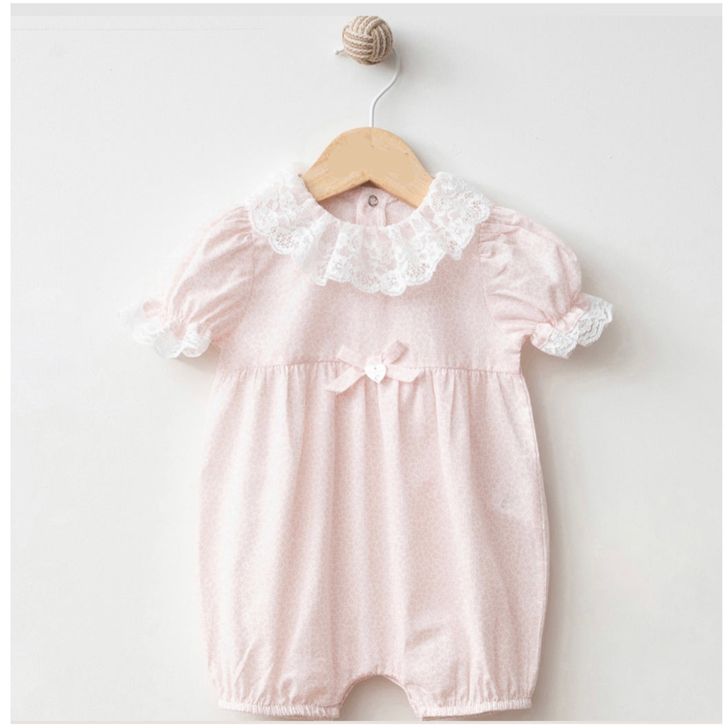 Pink Baby Girls Romper