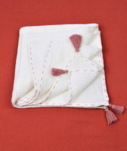 Load image into Gallery viewer, Large Tassle  Muslin Blanket | More Colours
