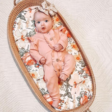Load image into Gallery viewer, Vintage Rose Large Cotton Swaddle Muslin
