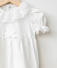 Load image into Gallery viewer, White Baby Girls Romper
