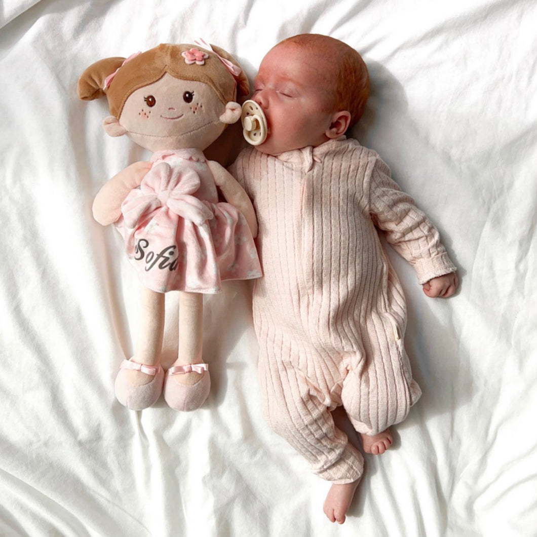 Baby Zip All in One & Hat Set