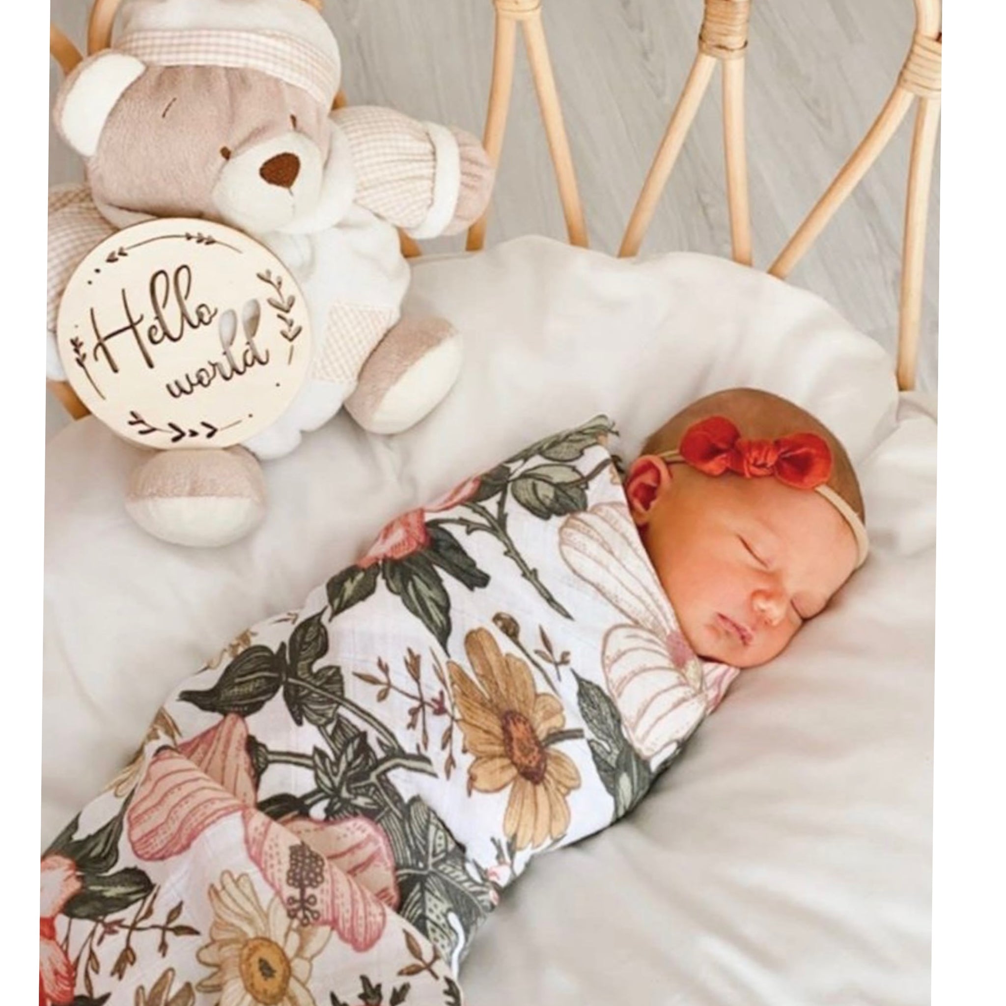 Rose clearance muslin swaddle