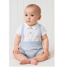 Load image into Gallery viewer, Baby Boys Romper | Blue
