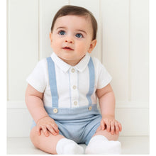 Load image into Gallery viewer, Baby Boys Romper | Blue
