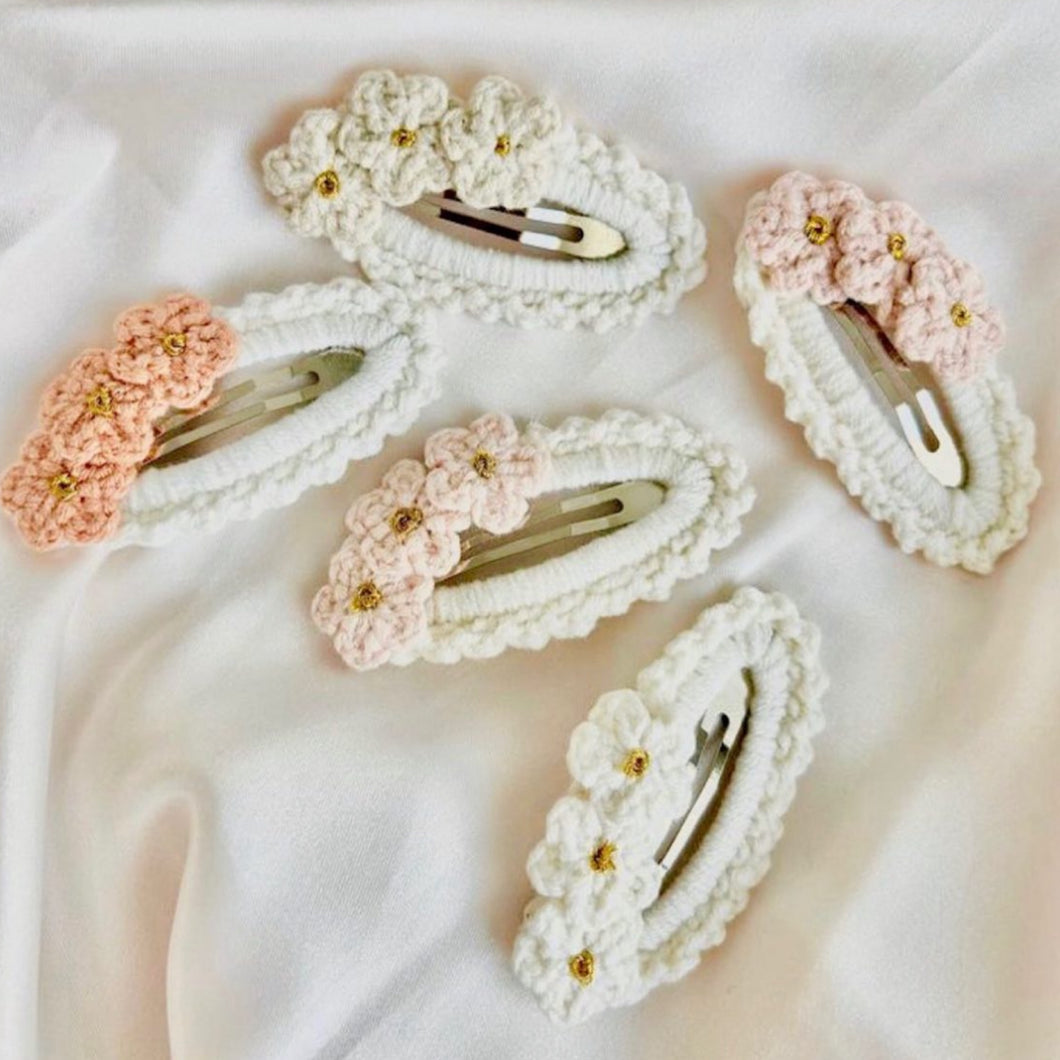 Crochet Hair Clip | More Colours