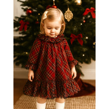 Load image into Gallery viewer, Red Baby Christmas Dress
