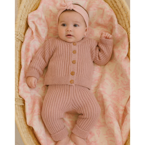 Unisex Baby Knit 2 Piece Set | Pink