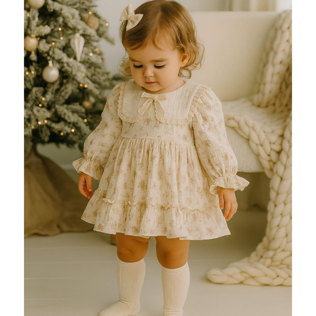 Muslin Fabric Girls Dress