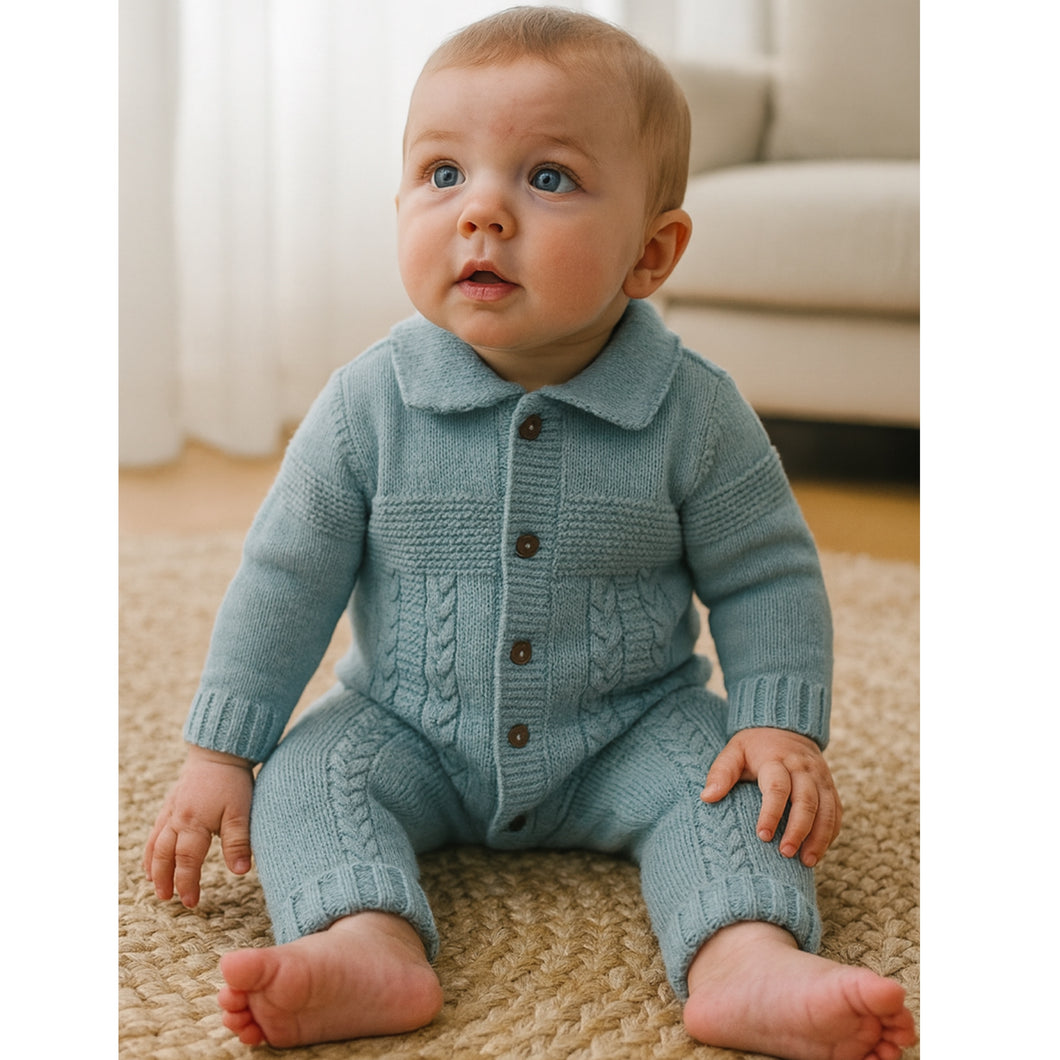 Knitted Baby Onesie