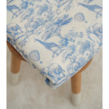 Load image into Gallery viewer, Toile de Jouy Safari Baby Boys Muslin Blanket
