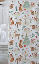 Load image into Gallery viewer, Organic Muslin Baby Blanket | Christmas
