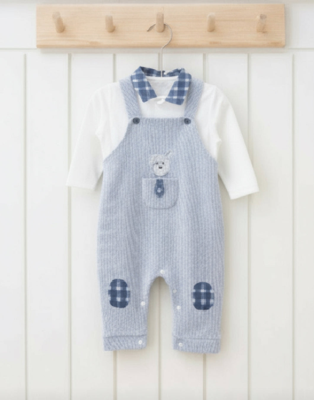 Baby Boys Smart Dungarees  | More Colours