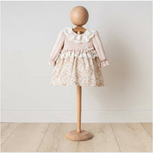 Load image into Gallery viewer, Floral Girls Dress | Dusky Pink
