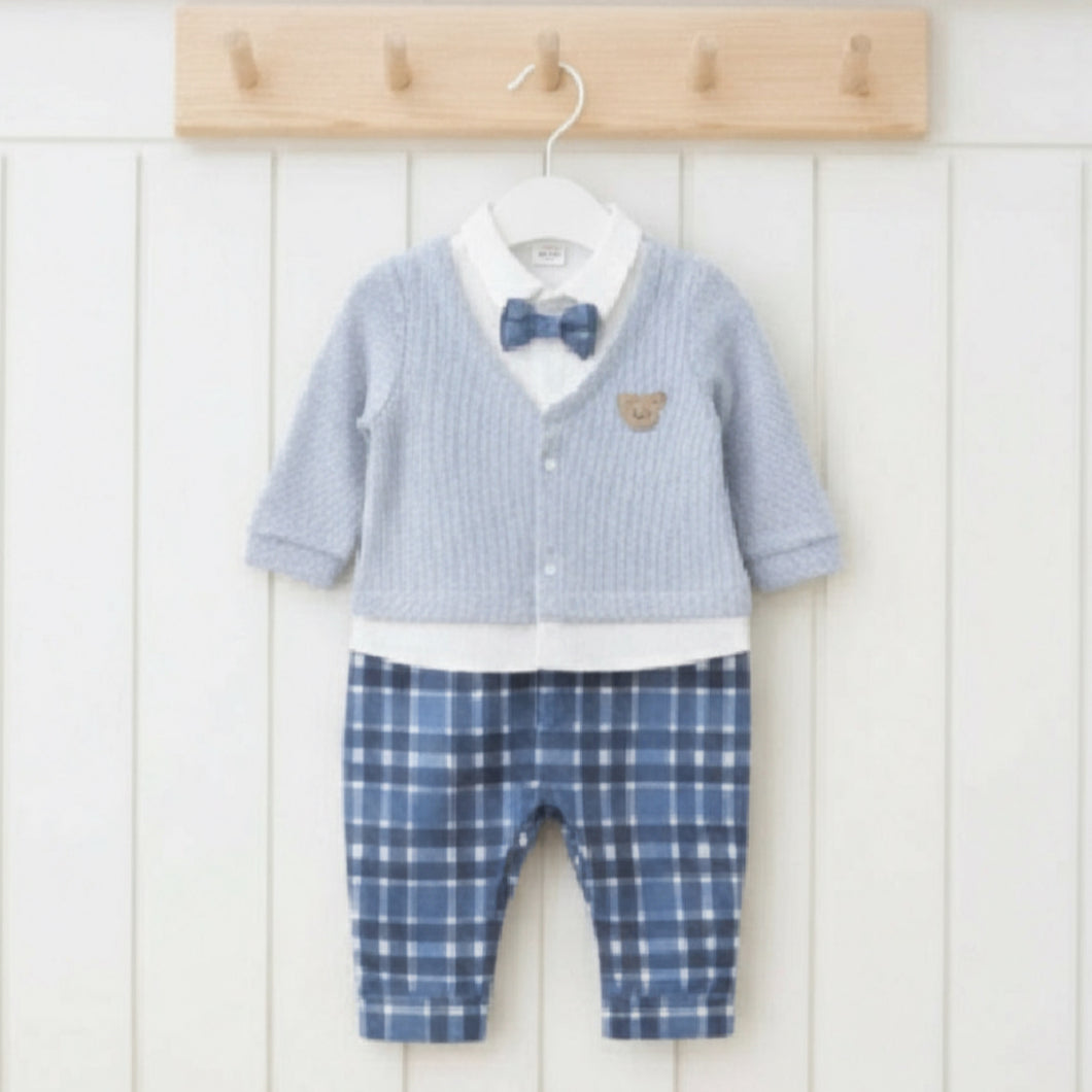 Baby Boys Smart Romper | More Colours