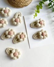 Load image into Gallery viewer, Puff Daisy Crochet Hair Clip | More Colours
