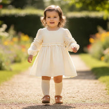 Load image into Gallery viewer, Long Sleeve Muslin Dress | Cream
