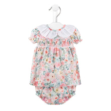 Load image into Gallery viewer, Floral Smocked Baby Dress
