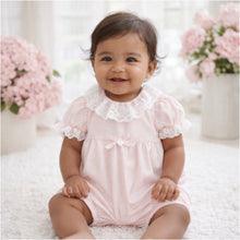 Load image into Gallery viewer, Pink Baby Girls Romper

