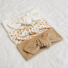 Load image into Gallery viewer, Pack of 3 - Soft Cotton Baby Headbands
