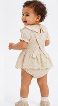 Load image into Gallery viewer, Baby Girls Ruffle Top &amp; Suspender Bloomers Set
