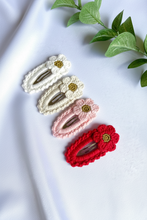 Load image into Gallery viewer, Crochet Hair Clip | More Colours
