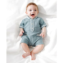 Load image into Gallery viewer, Baby Boys Muslin Romper | More Colours
