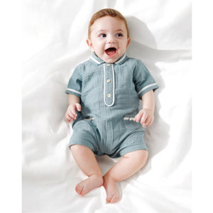Baby Boys Muslin Romper | More Colours