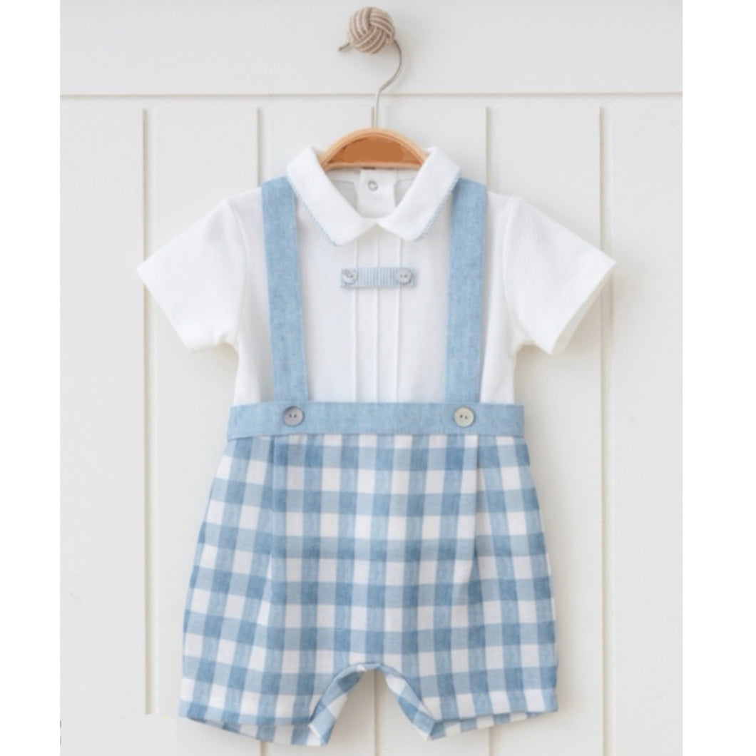Blue Brace Baby Boys Set