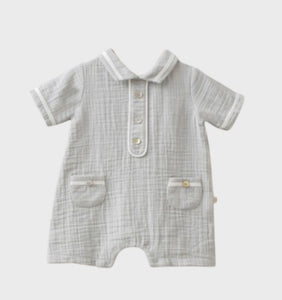 Baby Boys Muslin Romper | More Colours