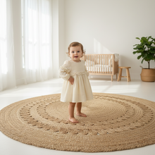 Load image into Gallery viewer, Long Sleeve Muslin Dress | Cream
