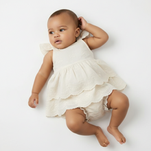 Load image into Gallery viewer, Baby Girls Layered Top &amp; Bloomers Set
