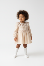 Load image into Gallery viewer, Vintage Floral Collar Baby Girls Dress
