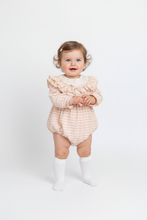 Load image into Gallery viewer, Gingham Baby Romper
