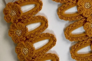 Floral Crochet Clip